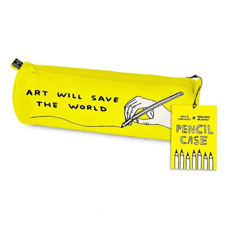 David Shrigley Art Will Save The World | Pencil Case