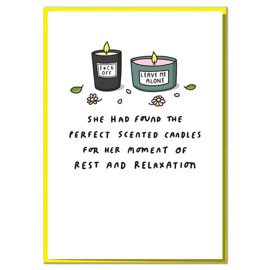Scented Candles | Greeting Card