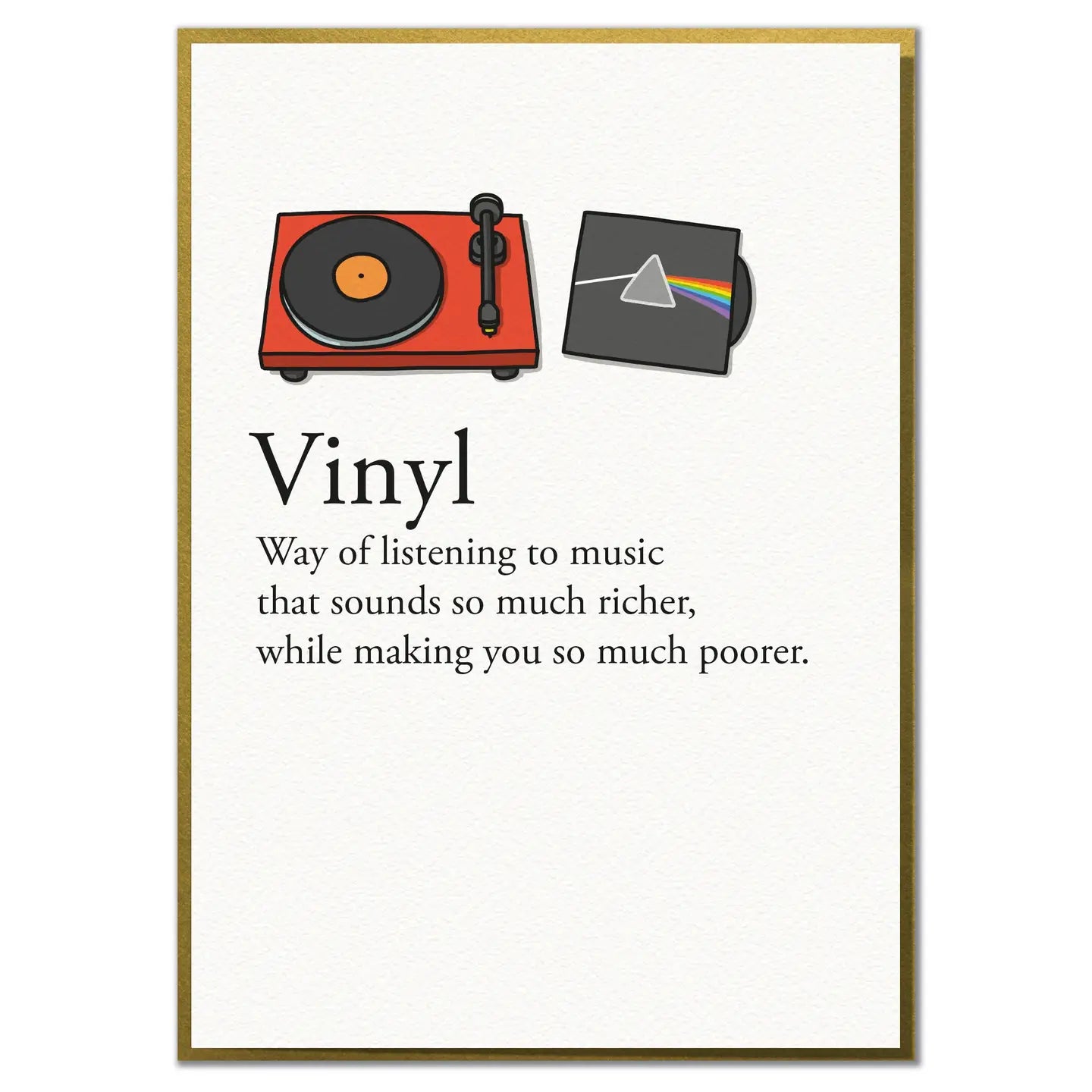 Vinyl | Greeting Card