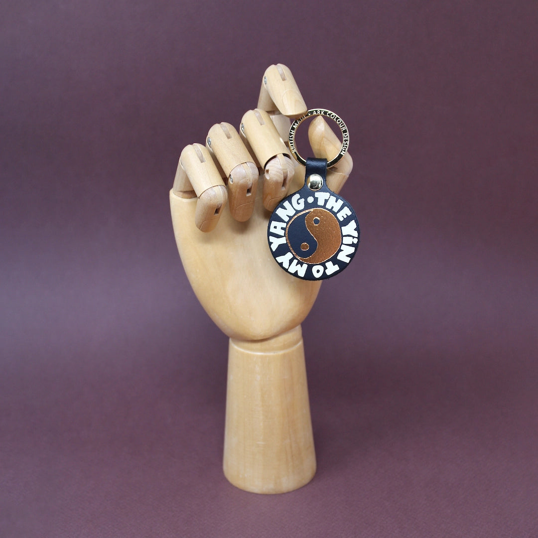 Yin To My Yang | Leather Keyfob