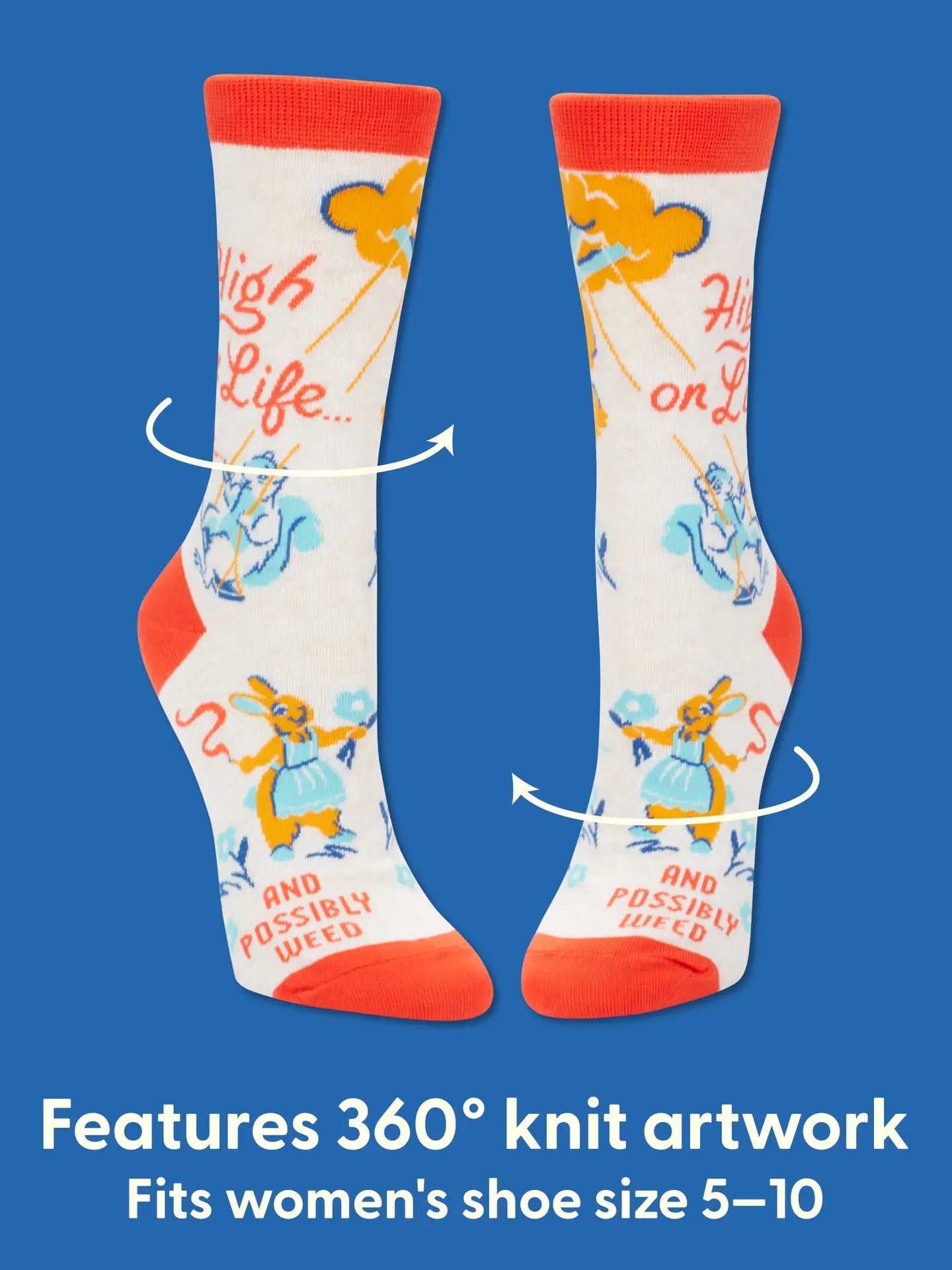 High On Life | Blue Q Women’s Socks