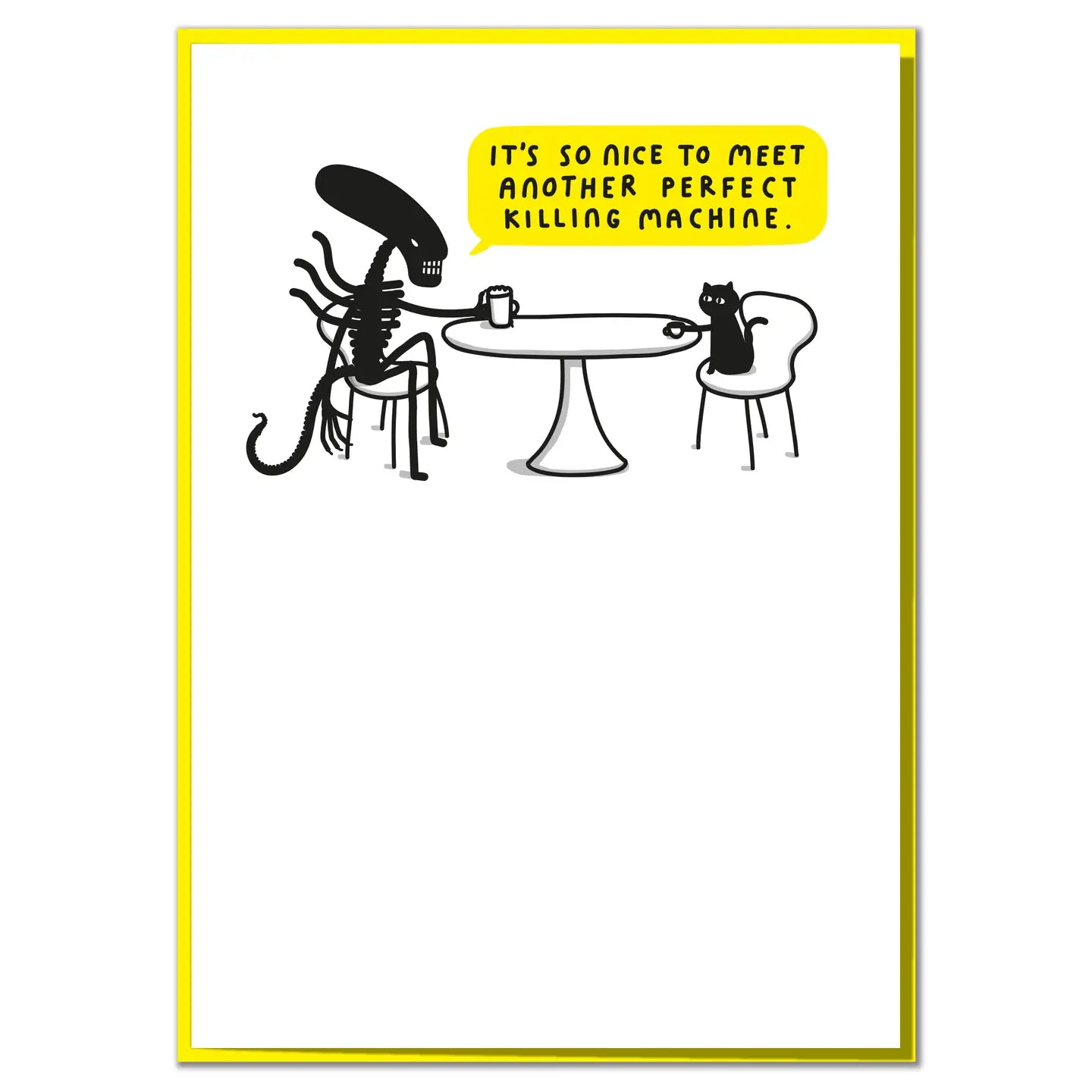 Perfect Killing Machine | Greeting Card