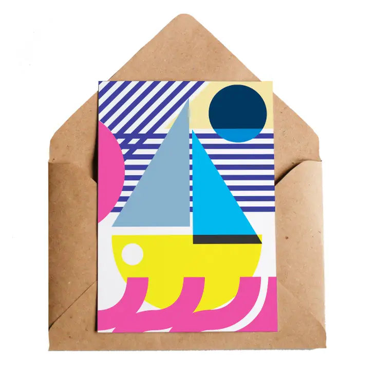 The Boat | Greeting Card