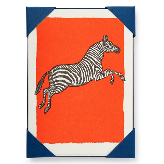 Zebra | Letterpress Notecard Pack