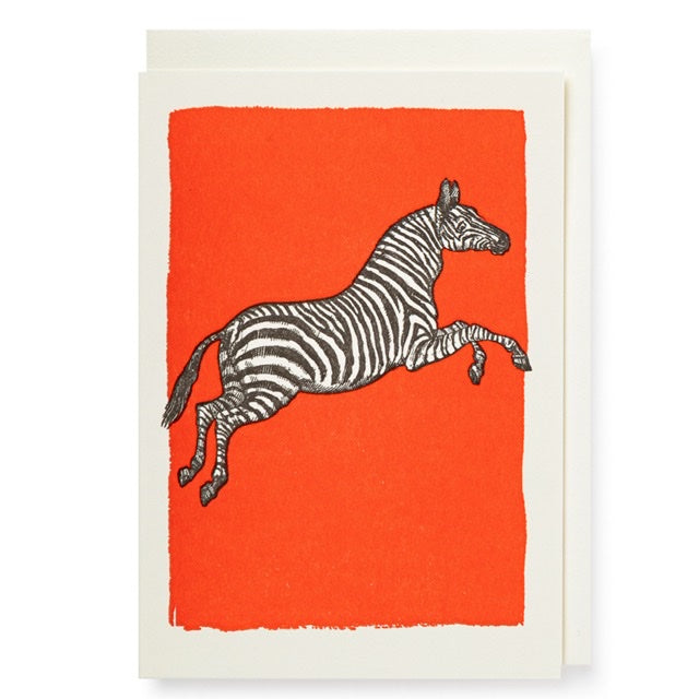 Zebra | Letterpress Notecard Pack