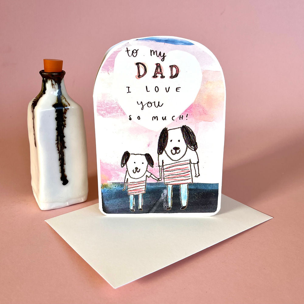 Dad Dogs | Greeting Card