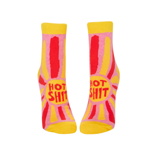 Blue Q hot shit women’s socks