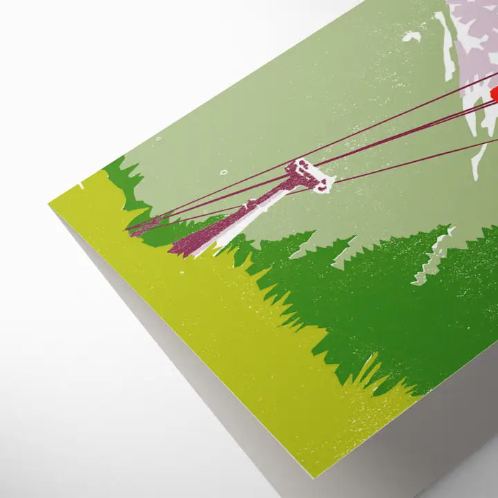 Cable Car | Greeting Card