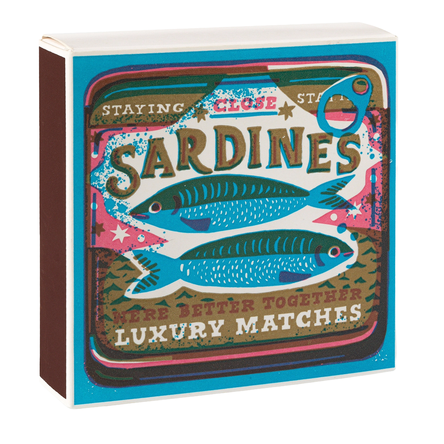Better Together Sardines | Letterpress Print Matches
