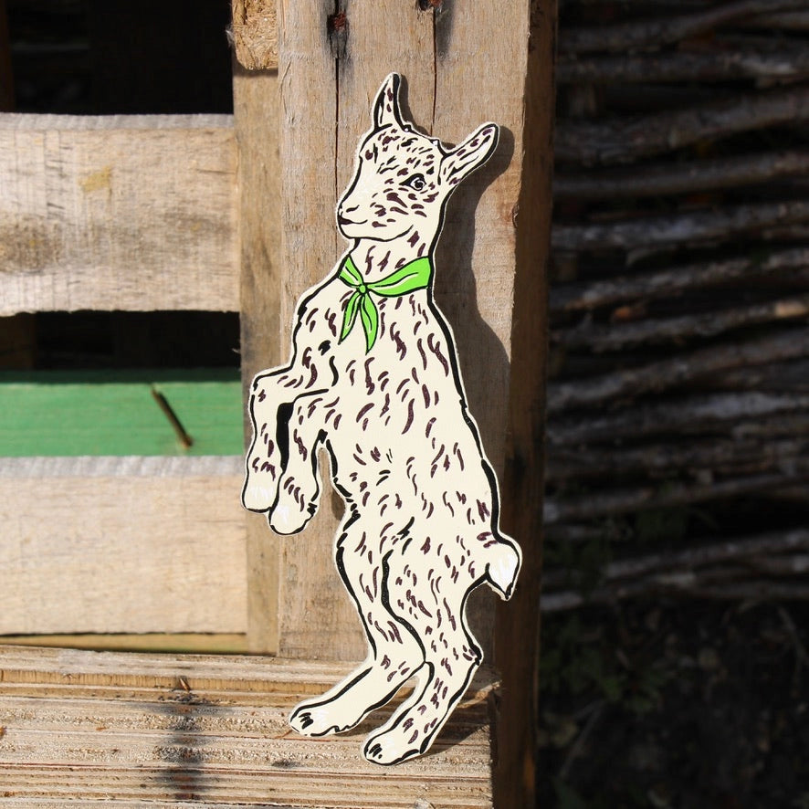 You’re The GOAT! | Leather Bookmark