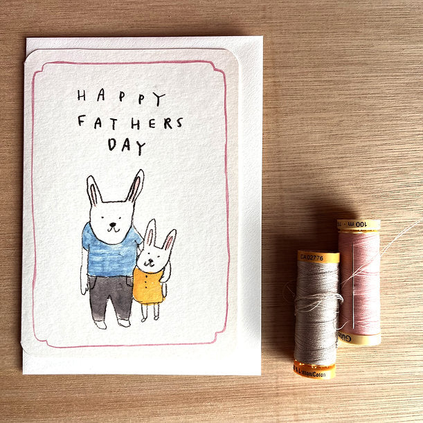Father’s Day Rabbits | Greeting Card