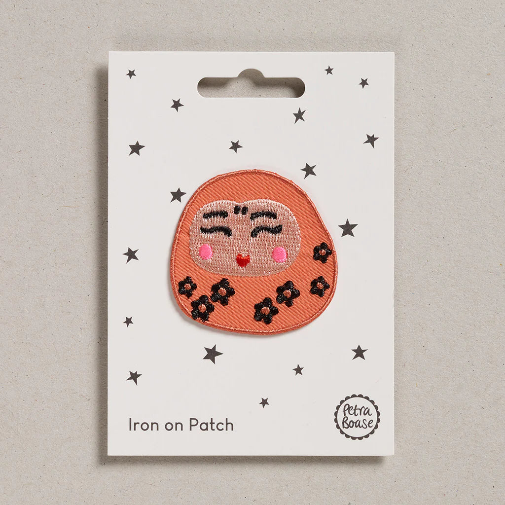 Daruma Doll | Iron On Patch