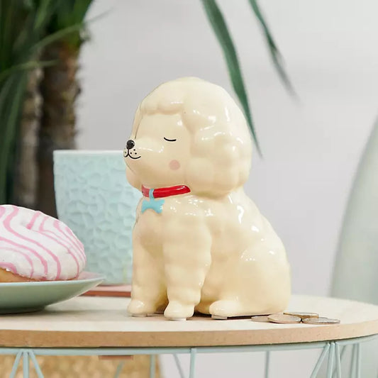 Kitsch Puppy Dog | Ceramic Money Box