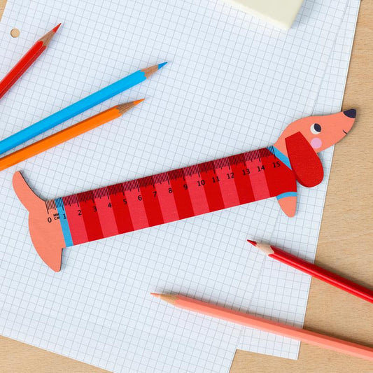 Sausage Dog | Wooden Ruler