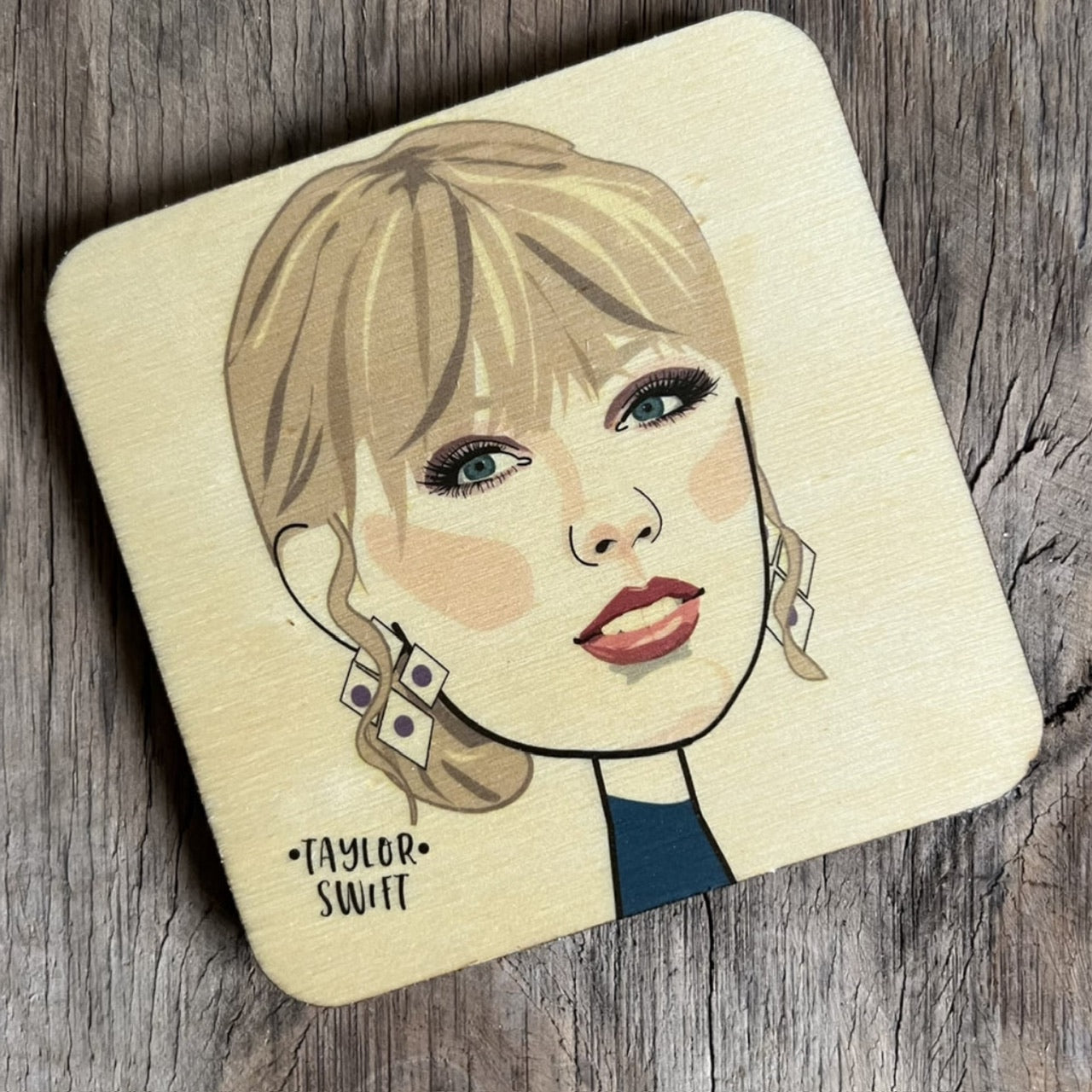 Taylor Swift | Wooden Coaster