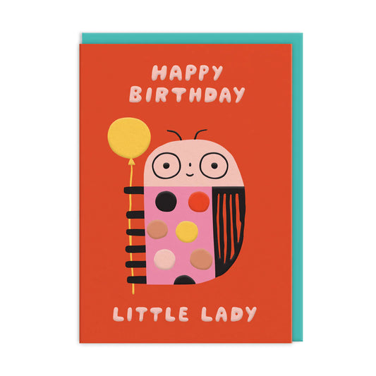 Little Lady Birthday | Greeting Card