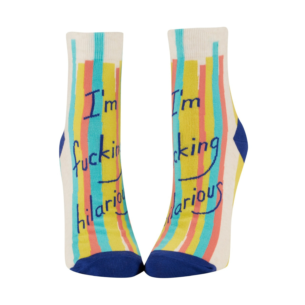 Blue Q I’m Fucking Hilarious socks