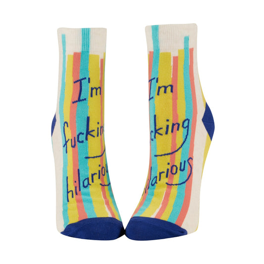 Blue Q I’m Fucking Hilarious socks