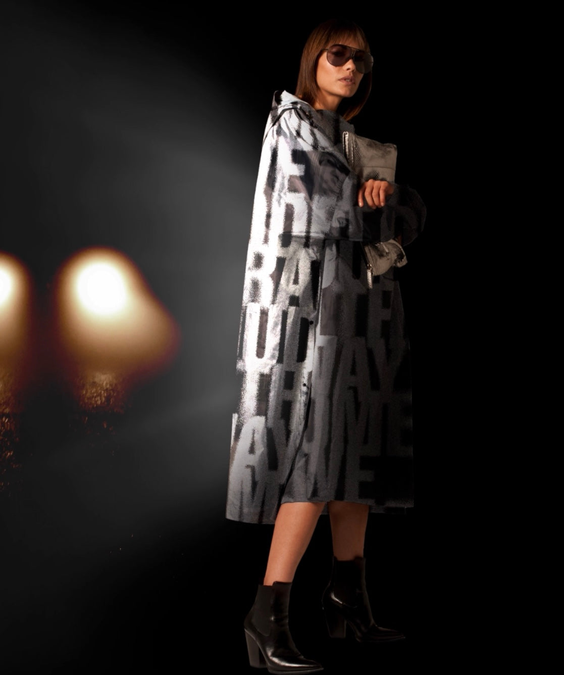 Dear Diary Reflective | Rainkiss Poncho