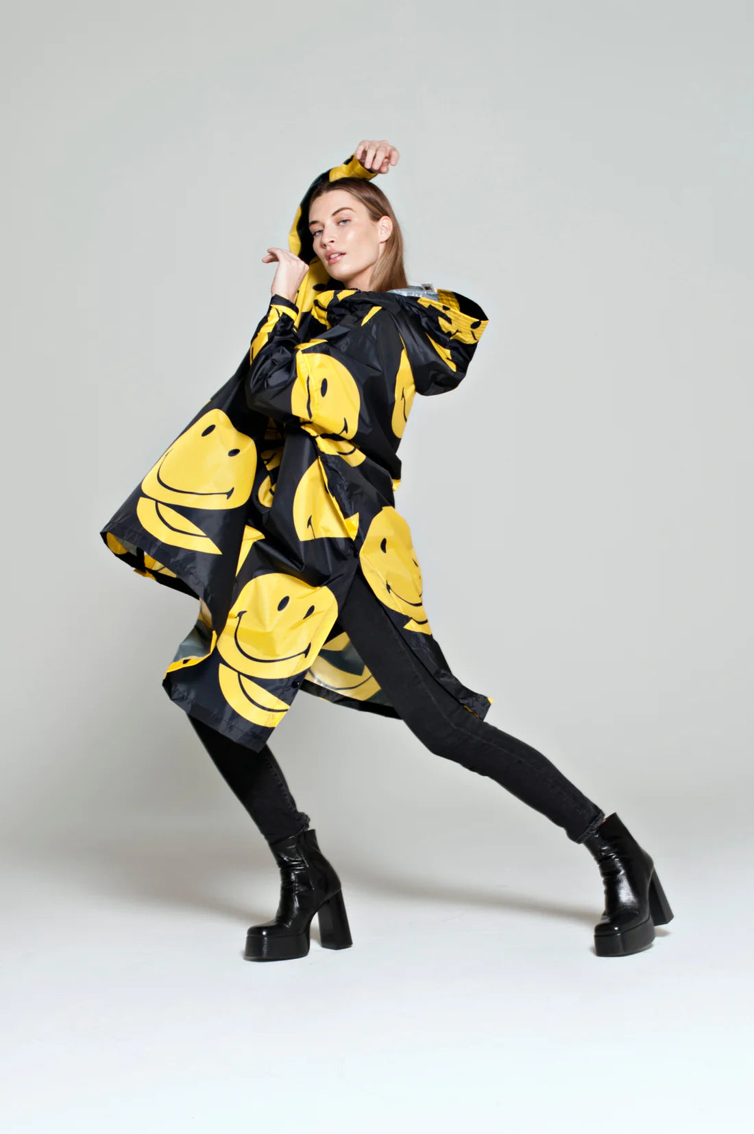 All Smiles X Smiley | Rainkiss Poncho