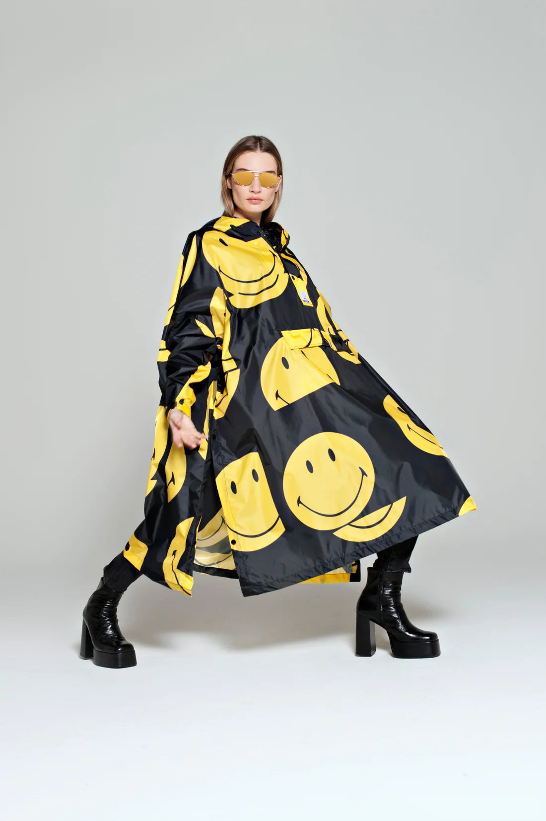All Smiles X Smiley | Rainkiss Poncho