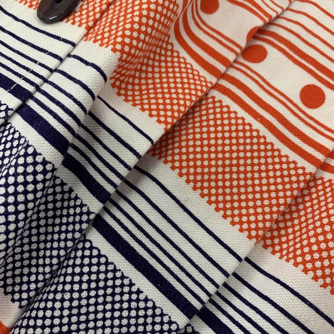 1970’s Spots and Stripes Shirtwaister Dress | Vintage