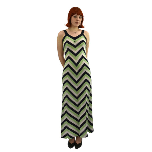 1970’s Emilio Pucci Chevron Maxi Dress | Vintage