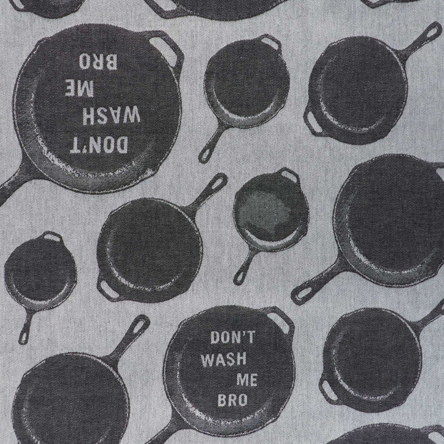 Don’t Wash Me Bro | Blue Q Woven Dish Towel