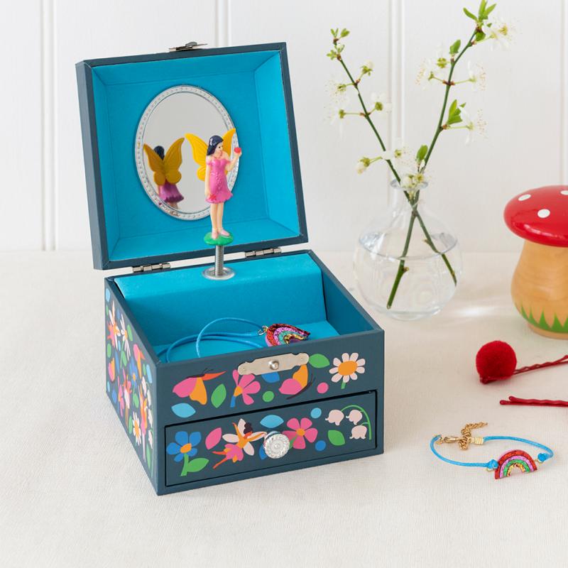 Fairies In The Garden | Musical Jewellery Box