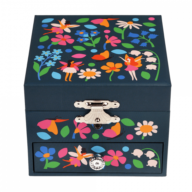 Fairies In The Garden | Musical Jewellery Box