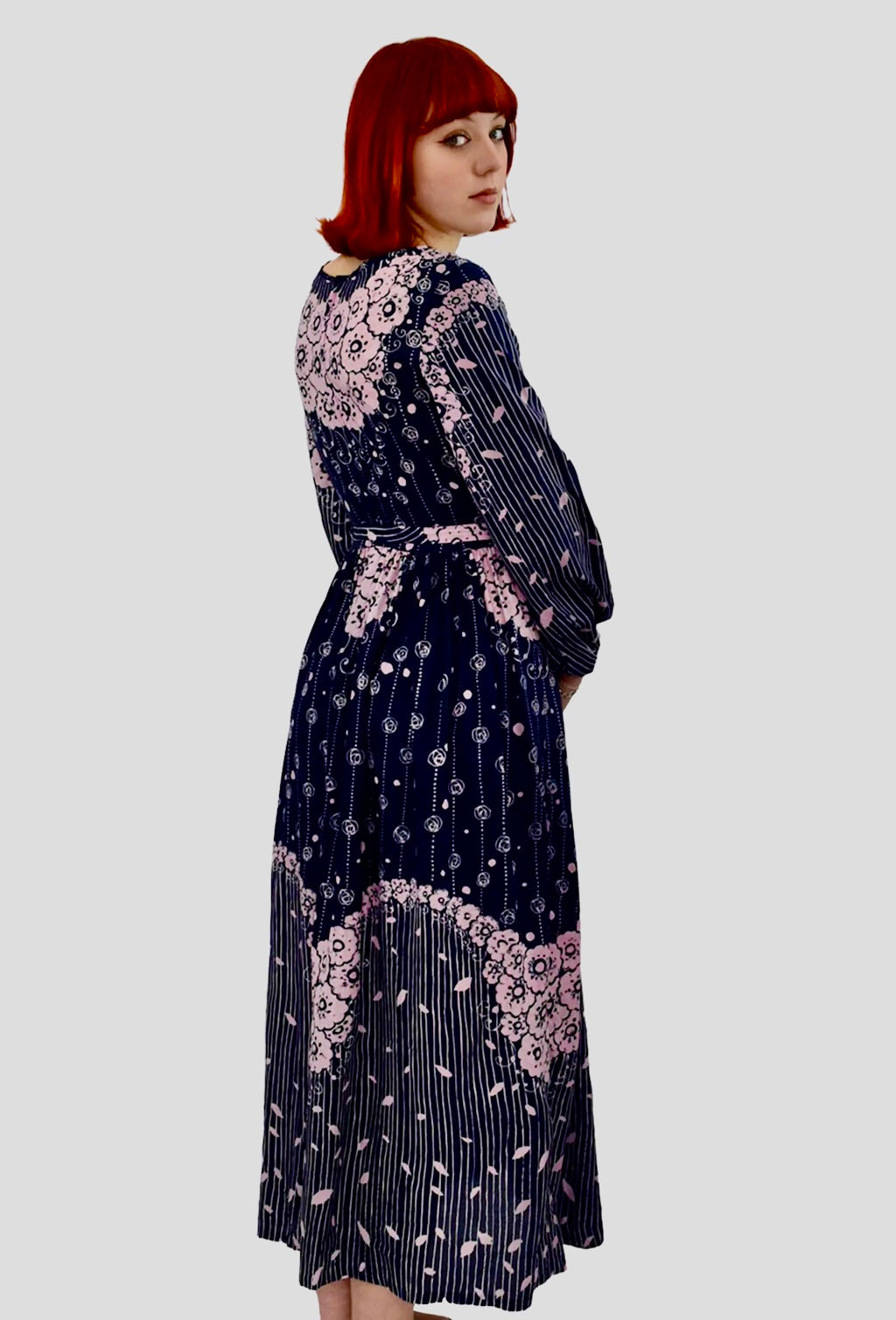 1970’s Mick Jeunesse Floral Maxi Dress | Vintage