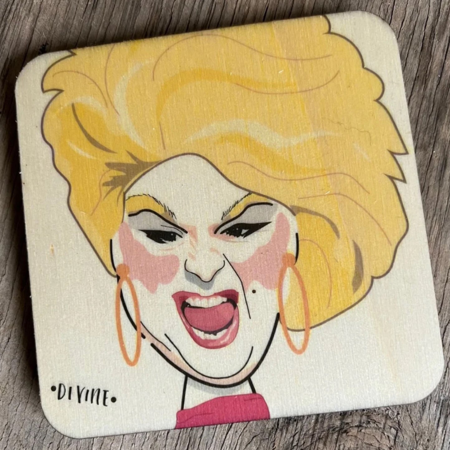 Divine | Wooden Coaster