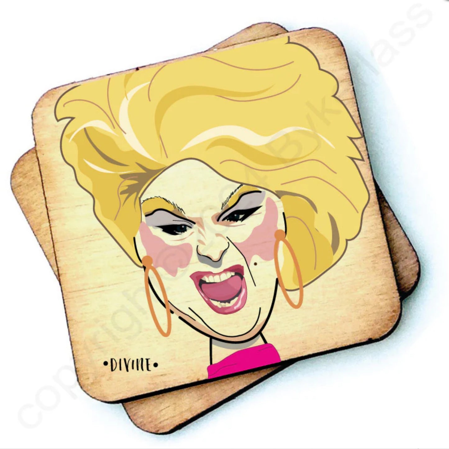 Divine | Wooden Coaster