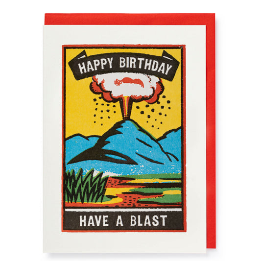 Have A Blast | Letterpress Greeting Card