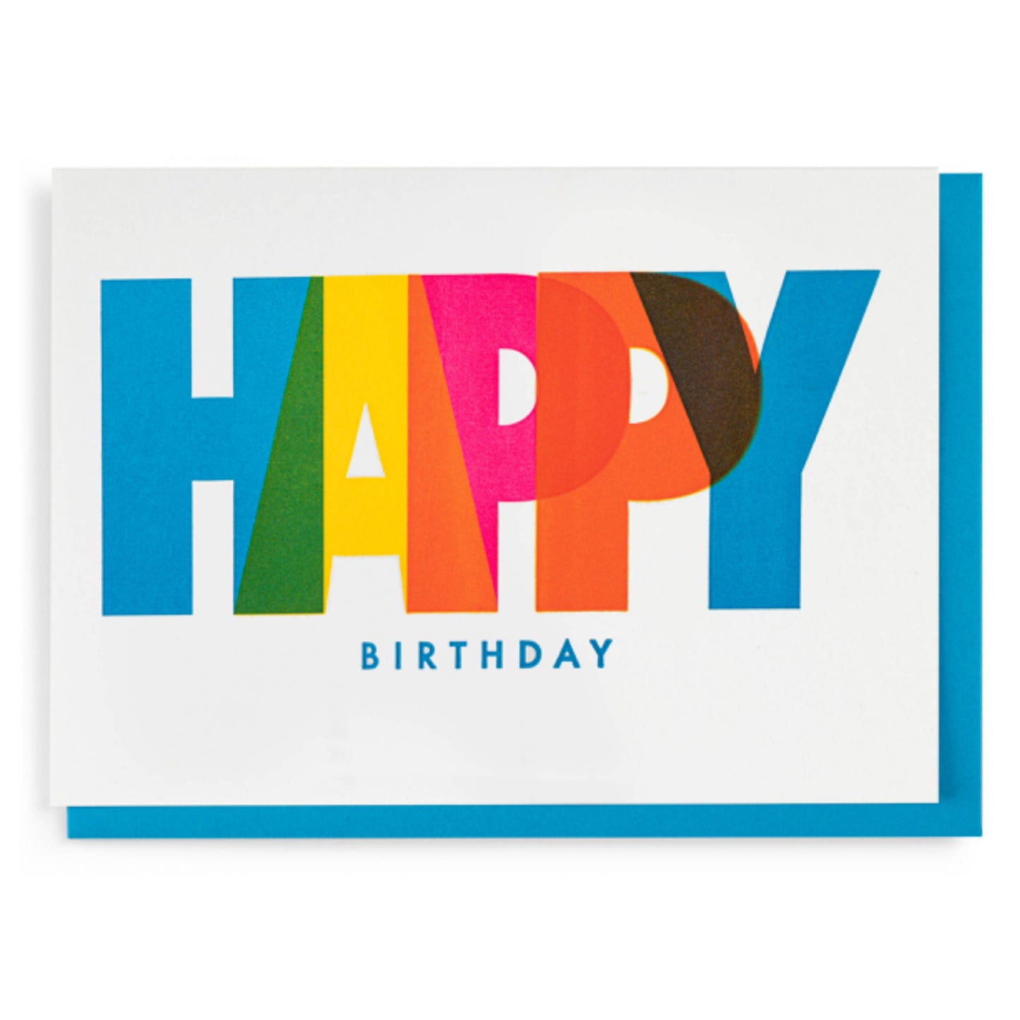 Happy Birthday | Letterpress Greeting Card