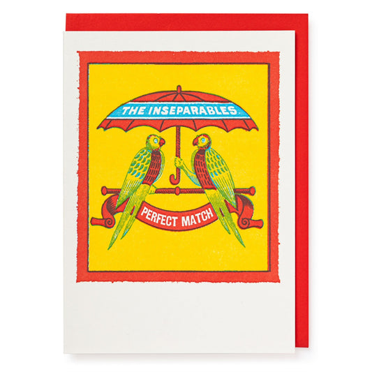The Inseparables | Letterpress Greeting Card