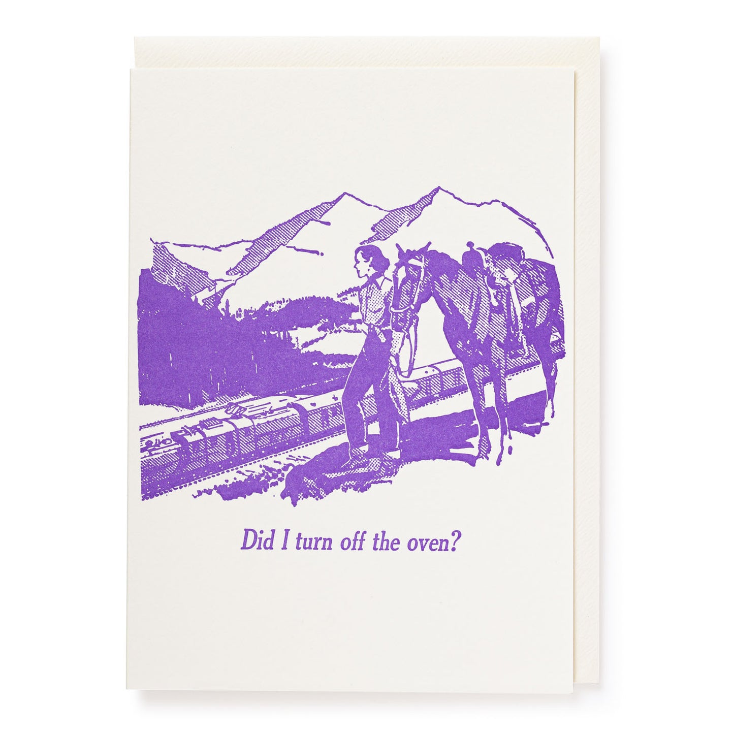 Cooker Off? | Letterpress Greeting Card