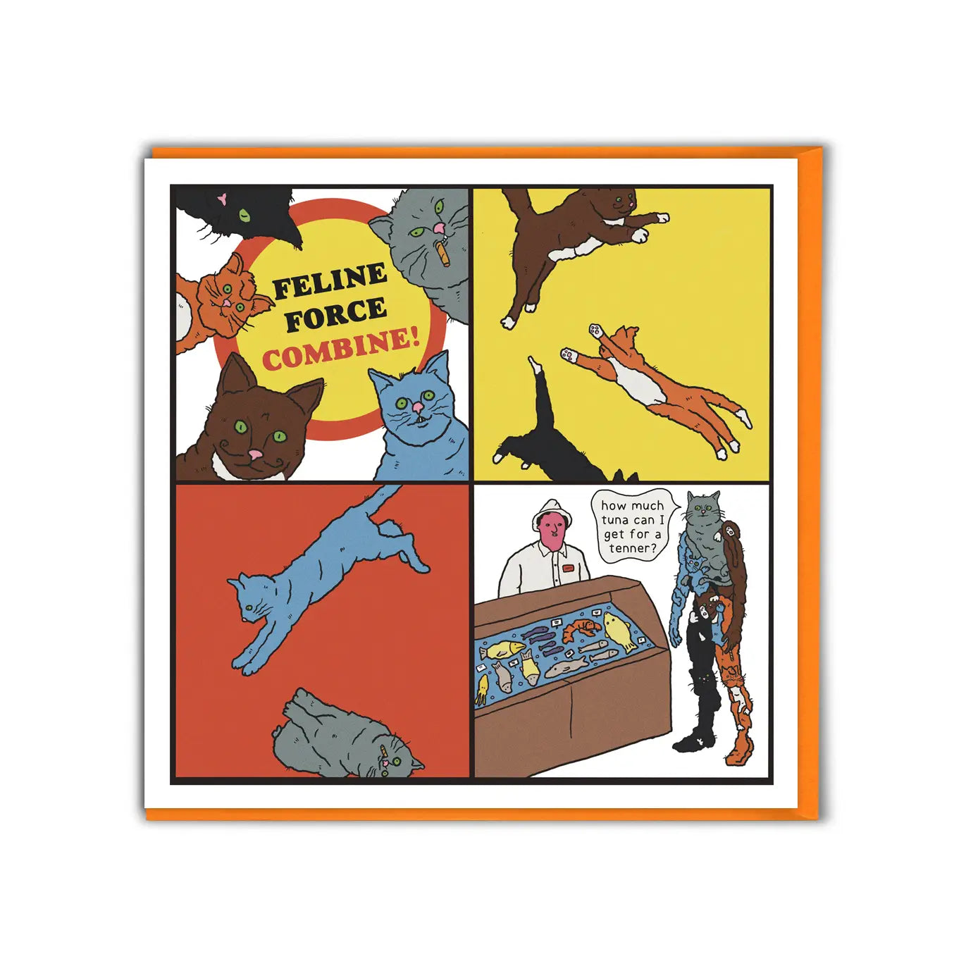 Feline Force | Greeting Card