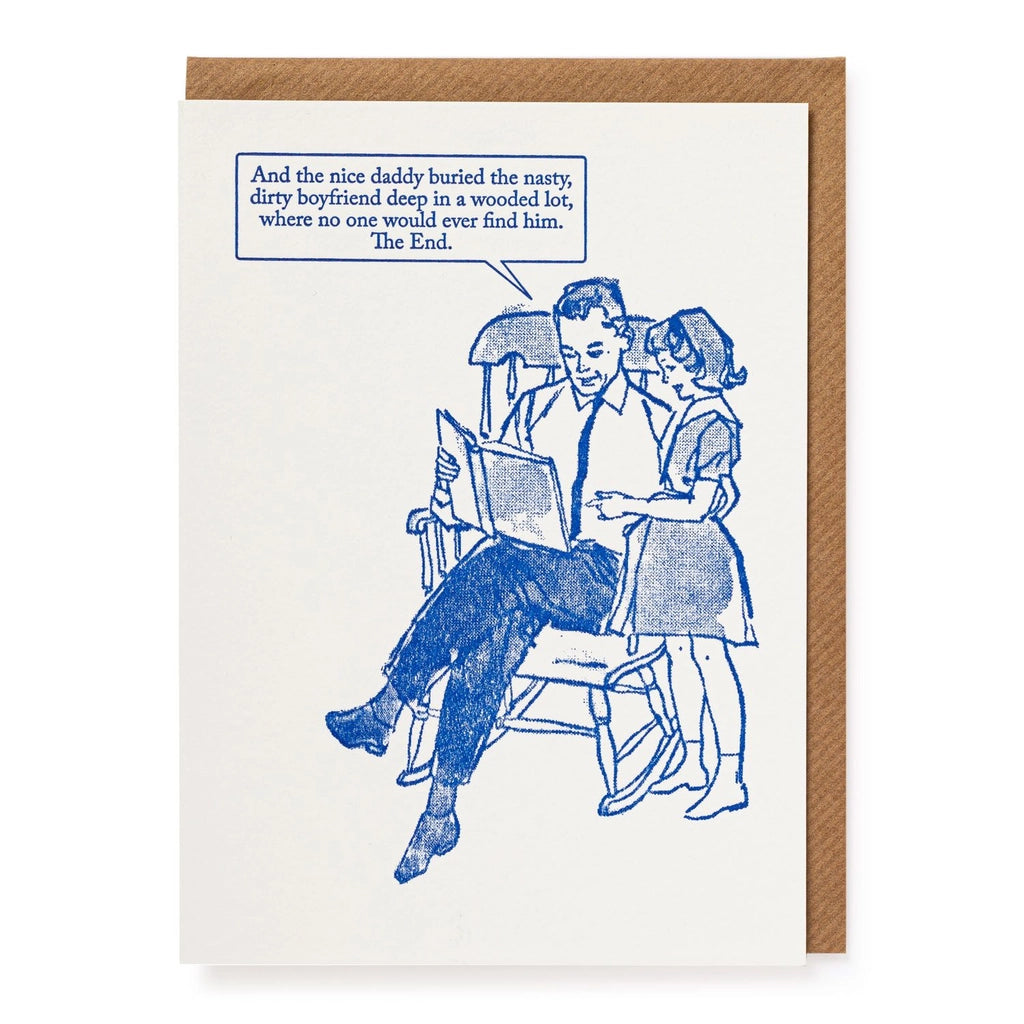 Nice Daddy | Letterpress Greeting Card