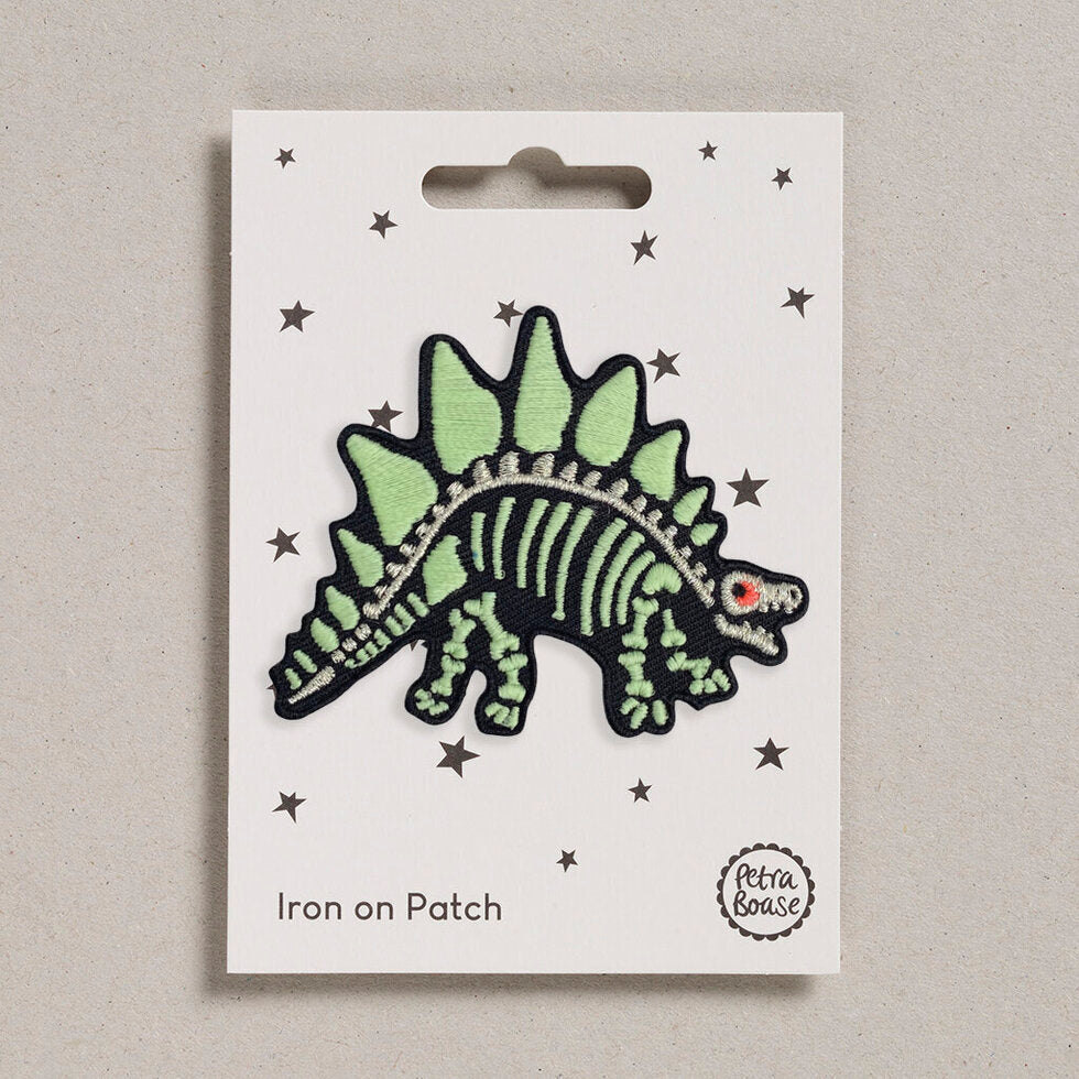 Dinosaur Skeleton | Iron On Patch