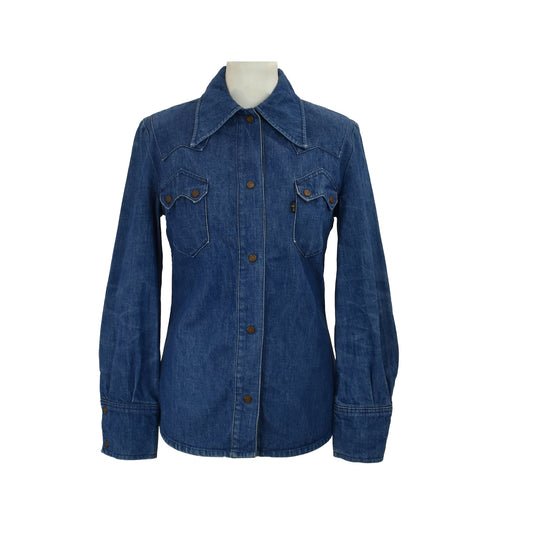 1970’s Miss Levi’s Big E Denim Western Shirt | Vintage