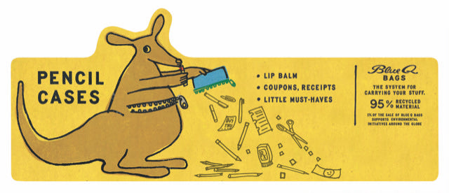 Bear Necessities | Blue Q Pencil Case