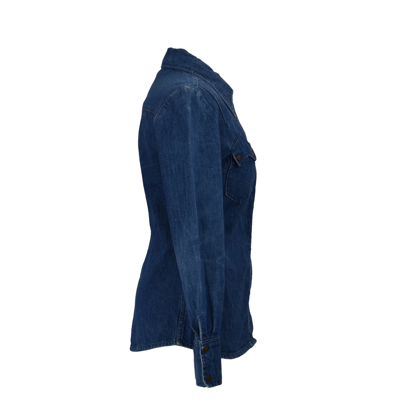 1970’s Miss Levi’s Big E Denim Western Shirt | Vintage