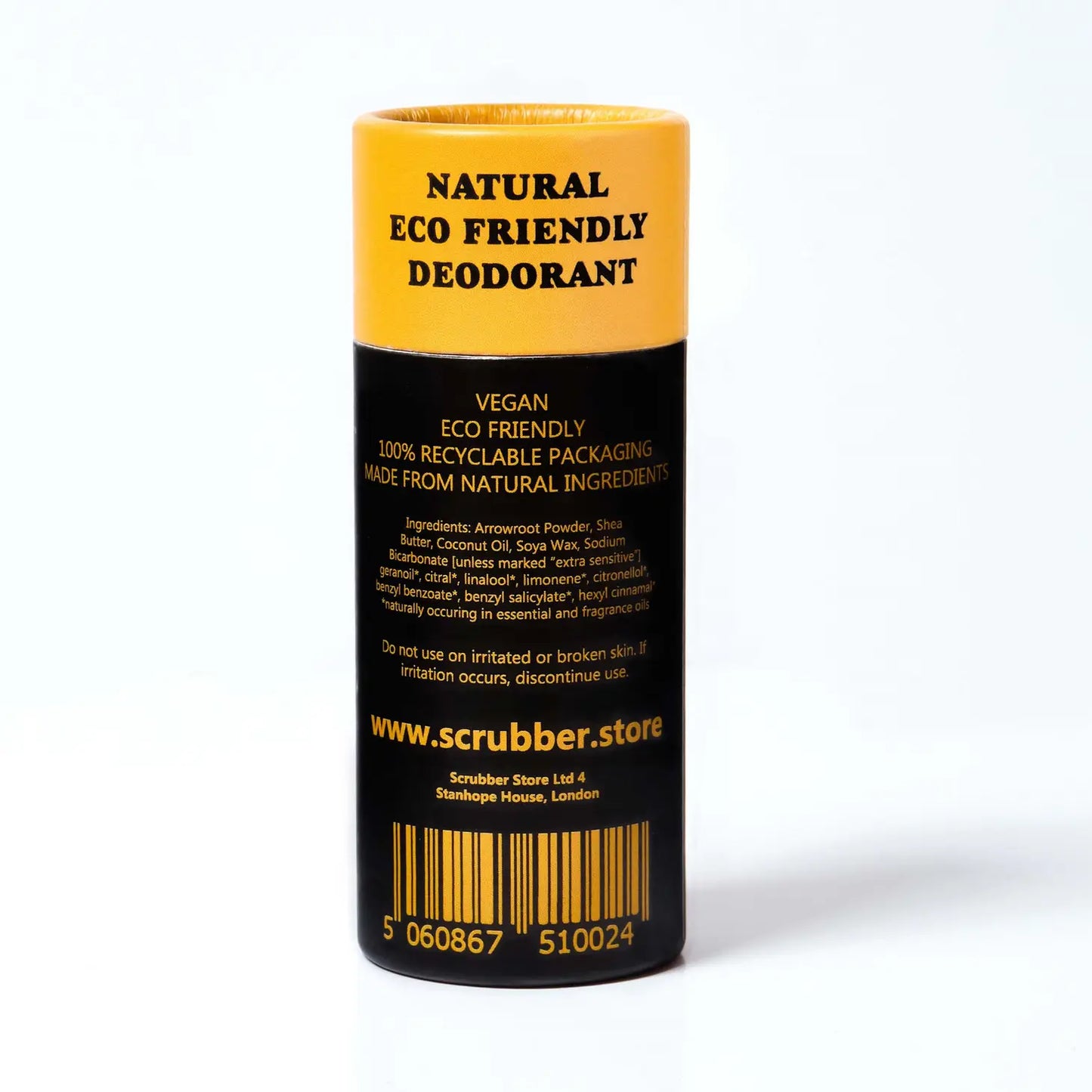 Earl Grey & Jasmine | Eco Friendly Scrubber Deodorant