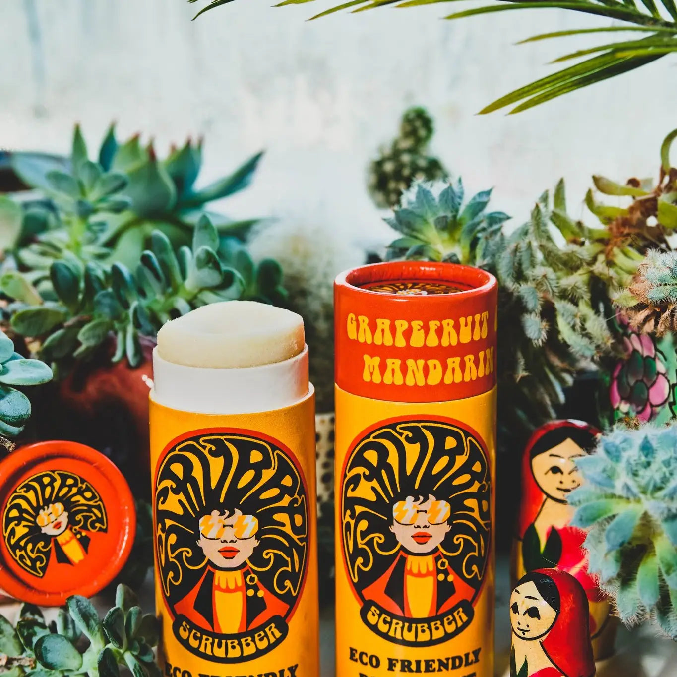 Grapefruit & Mandarin | Eco Friendly Scrubber Deodorant