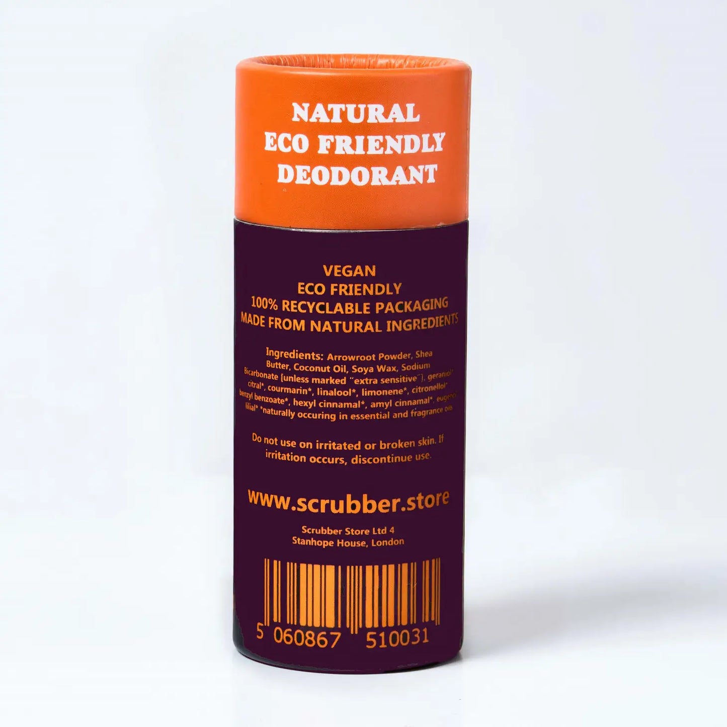 Patchouli & Mango | Eco Friendly Scrubber Deodorant