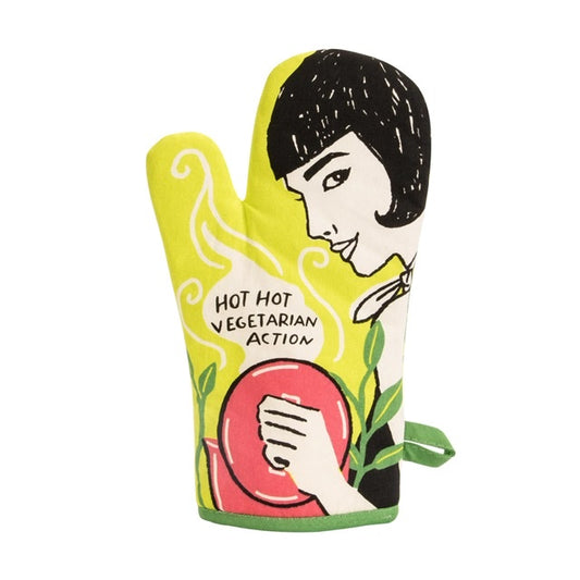Hot Vegetarian Action | Blue Q Oven mitt