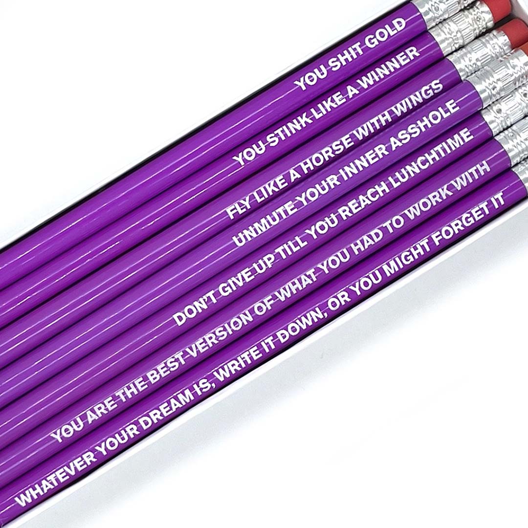 Inspirational Pencils | Modern Toss Pencil Set