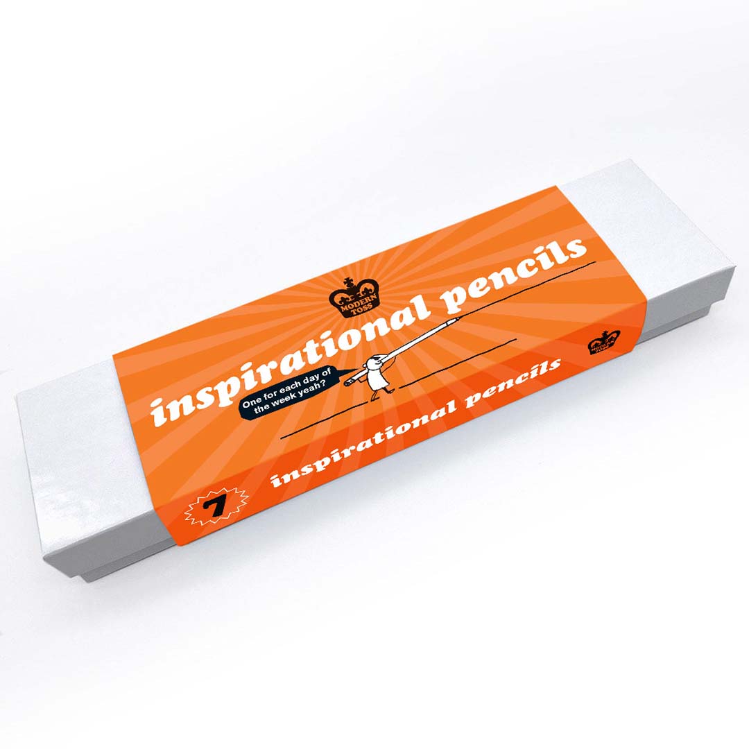 Inspirational Pencils | Modern Toss Pencil Set