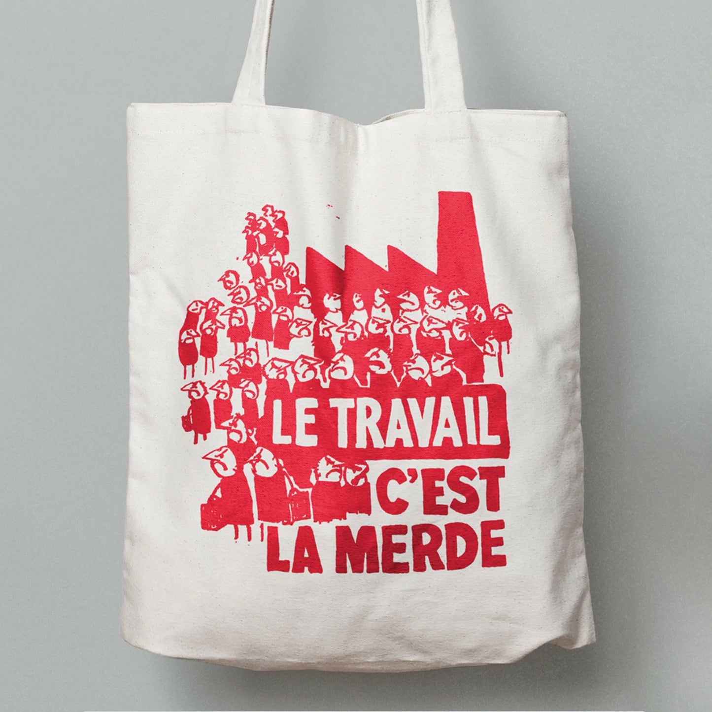 Modern Toss Work Is Shit | Tote Bag
